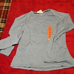 Spyder Blue Heather Performance Top